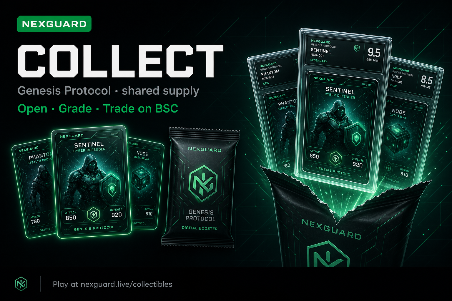 NEXGUARD Collectibles ? Genesis Protocol NFT packs
